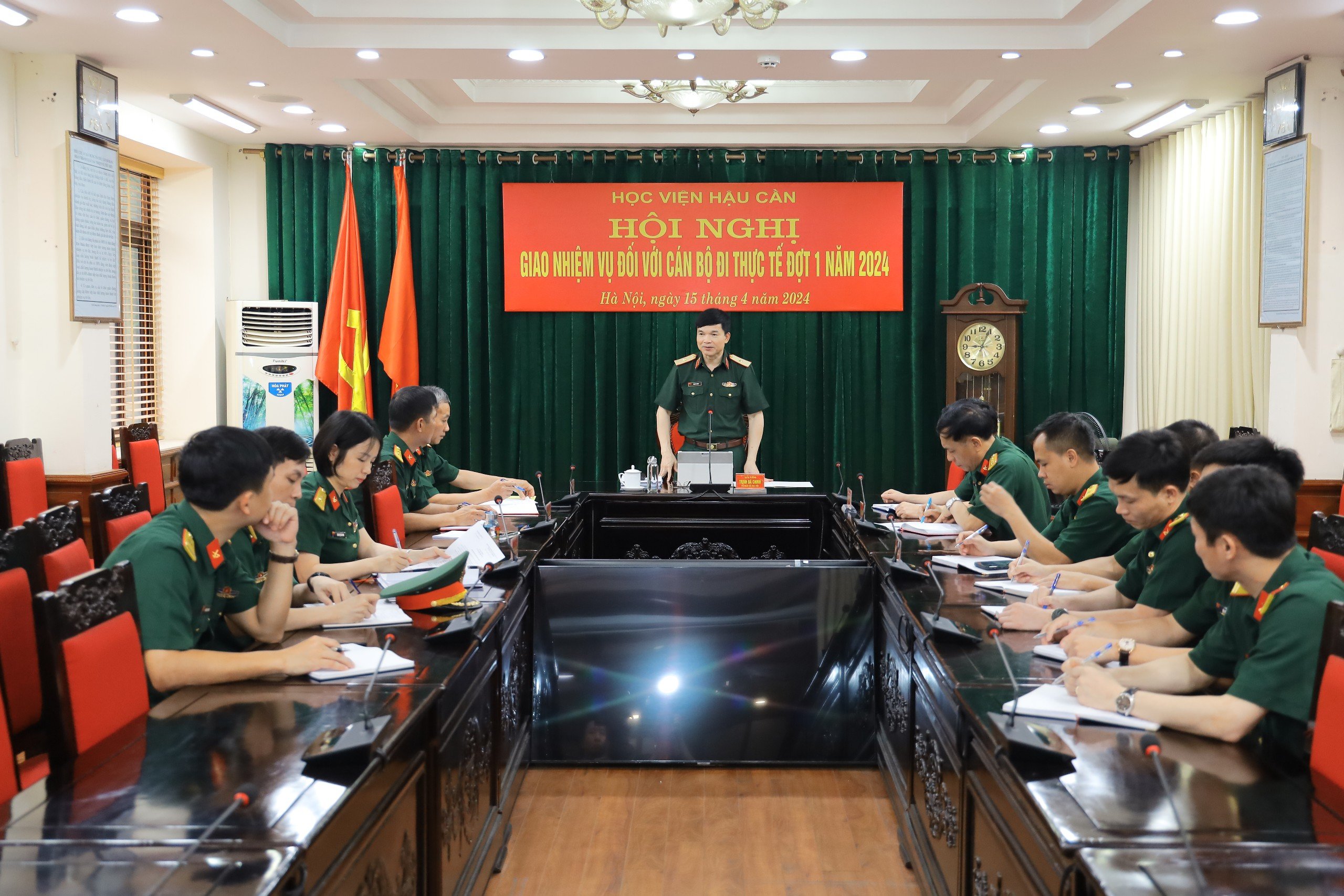 GIAO NHIỆM VỤ ĐỐI VỚI CÁN BỘ ĐI THỰC TẾ ĐỢT 1 NĂM 2024