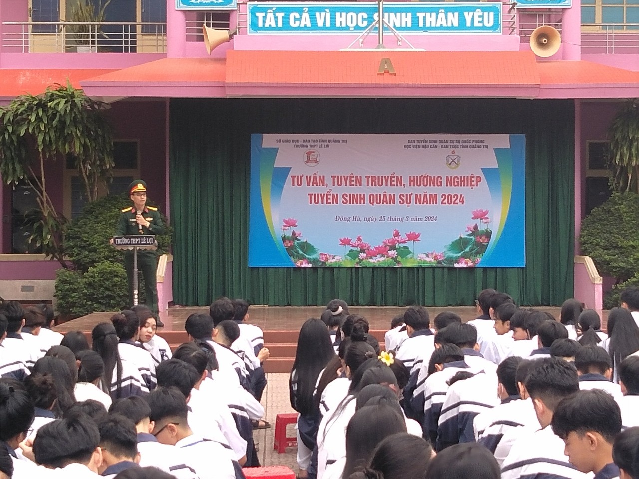 THÔNG BÁO TỔ CHỨC TUYỂN SINH VÀ CHỈ TIÊU TUYỂN SINH  VÀO HỌC VIỆN HẬU CẦN NĂM 2024