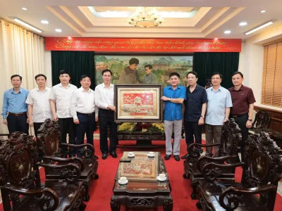 ĐOÀN CÁN BỘ, HỌC VIÊN HỌC VIỆN QUỐC PHÒNG THĂM, GẶP MẶT TẠI HỌC VIỆN HẬU CẦN