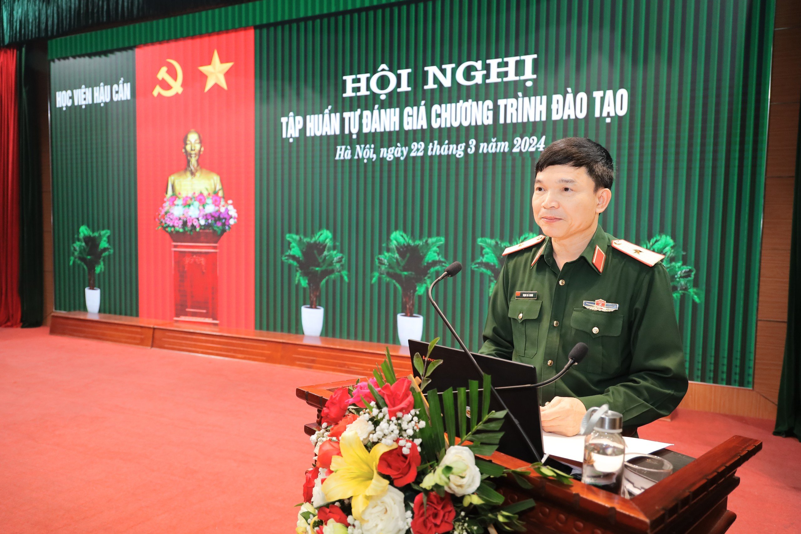 HỌC VIỆN HẬU CẦN TỔ CHỨC HỘI NGHỊ TẬP HUẤN TỰ ĐÁNH GIÁ CHƯƠNG TRÌNH ĐÀO TẠO