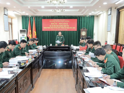 HỘI NGHỊ XÉT, ĐỀ NGHỊ KHEN THƯỞNG THÀNH TÍCH  TRONG PHONG TRÀO THI ĐUA QUYẾT THẮNG GIAI ĐOẠN 2019-2024