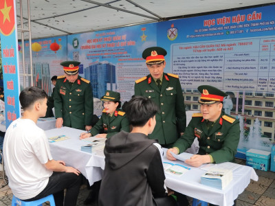 HỌC VIỆN HẬU CẦN TỔ CHỨC TƯ VẤN, TUYÊN TRUYỀN,  HƯỚNG NGHIỆP TẠI CÁC ĐỊA PHƯƠNG