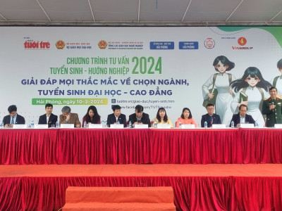 HỌC VIỆN HẬU CẦN THAM GIA  CHƯƠNG TRÌNH TƯ VẤN TUYỂN SINH, HƯỚNG NGHIỆP NĂM 2024 TẠI ĐẠI HỌC HÀNG HẢI, THÀNH PHỐ HẢI PHÒNG