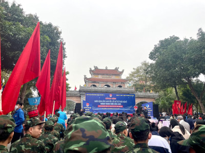TUỔI TRẺ HỌC VIỆN HẬU CẦN TÍCH CỰC HƯỞNG ỨNG, PHỐI HỢP THAM GIA THÁNG THANH NIÊN