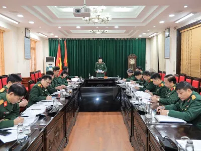 HỘI NGHỊ THÔNG QUA PHƯƠNG ÁN DIỄN TẬP H-24B  VÀ CHƯƠNG TRÌNH ĐÀO TẠO SAU ĐẠI HỌC