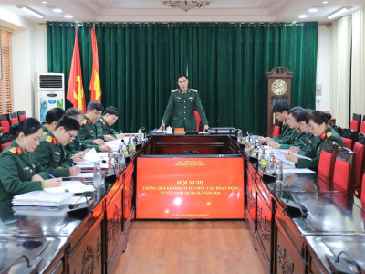 HỌC VIỆN HẬU CẦN TỔ CHỨC HỘI NGHỊ THÔNG QUA KẾ HOẠCH TỔ CHỨC CÁC HOẠT ĐỘNG TUYỂN SINH QUÂN SỰ NĂM 2024