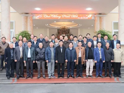 HỌC VIỆN HẬU CẦN GẶP MẶT NGUYÊN LÃNH ĐẠO,  CHỈ HUY HỌC VIỆN