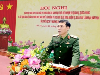 HỌC VIỆN HẬU CẦN QUYẾT TÂM HOÀN THÀNH CÁC CHỈ TIÊU NĂM HỌC 2023 - 2024