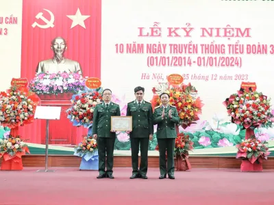 TIỂU ĐOÀN 3 - 10 NĂM XÂY DỰNG VÀ TRƯỞNG THÀNH