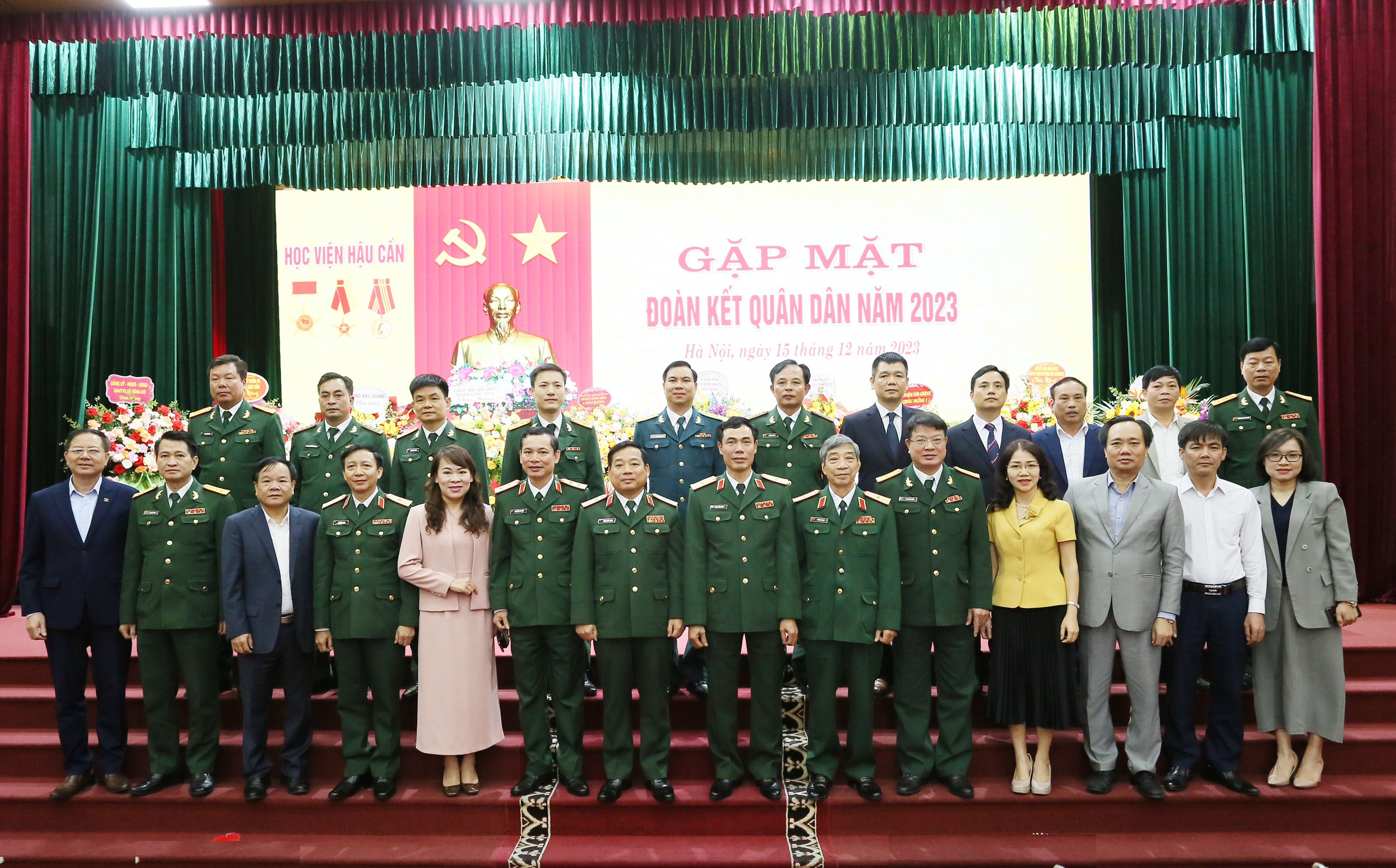 HỌC VIỆN HẬU CẦN - GẶP MẶT ĐOÀN KẾT QUÂN DÂN NĂM 2023