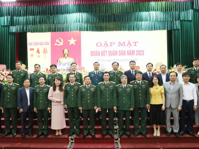 HỌC VIỆN HẬU CẦN - GẶP MẶT ĐOÀN KẾT QUÂN DÂN NĂM 2023