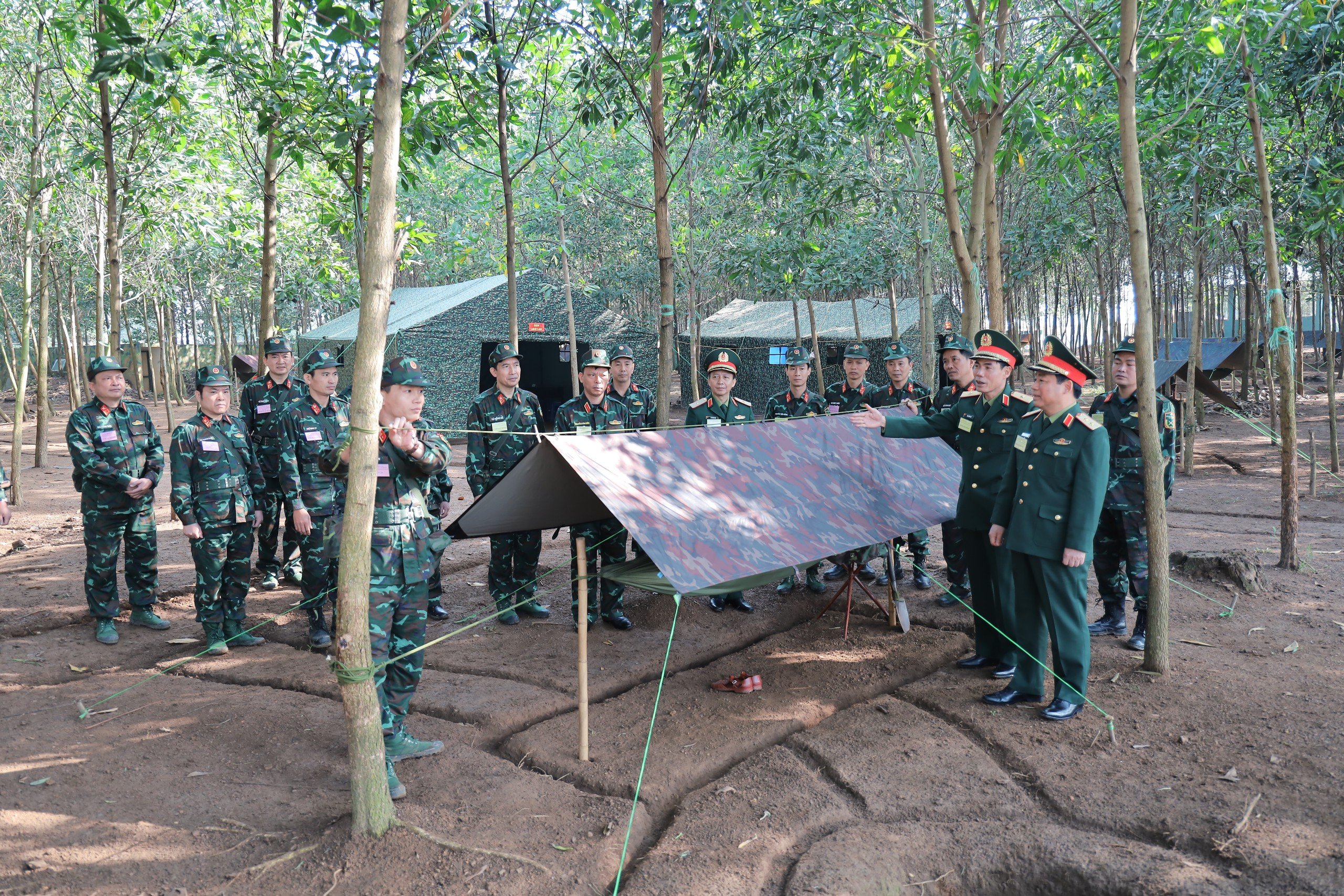 CHUNG SỨC, ĐỒNG LÒNG - QUYẾT TÂM HOÀN THÀNH XUẤT SẮC NHIỆM VỤ DIỄN TẬP