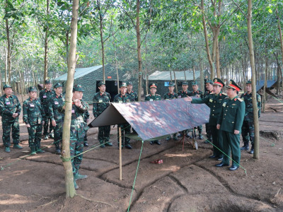 CHUNG SỨC, ĐỒNG LÒNG - QUYẾT TÂM HOÀN THÀNH XUẤT SẮC NHIỆM VỤ DIỄN TẬP
