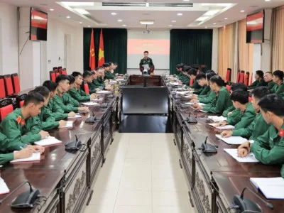 GIAO NHIỆM VỤ ĐOÀN VẬN ĐỘNG VIÊN GIAI ĐOẠN 1  THAM GIA HỘI THAO TOÀN QUÂN NĂM 2023