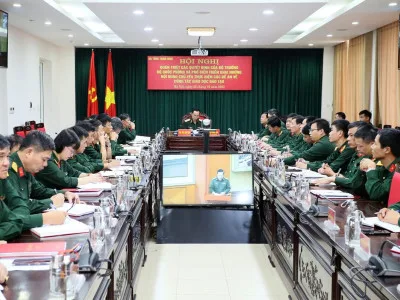 HỘI NGHỊ QUÁN TRIỆT CÁC QUYẾT ĐỊNH CỦA BỘ TRƯỞNG BỘ QUỐC PHÒNG VÀ PHỔ BIẾN TRIỂN KHAI NHỮNG NỘI DUNG CHỦ YẾU THỰC HIỆN CÁC ĐỀ ÁN VỀ  CÔNG TÁC GIÁO DỤC ĐÀO TẠO