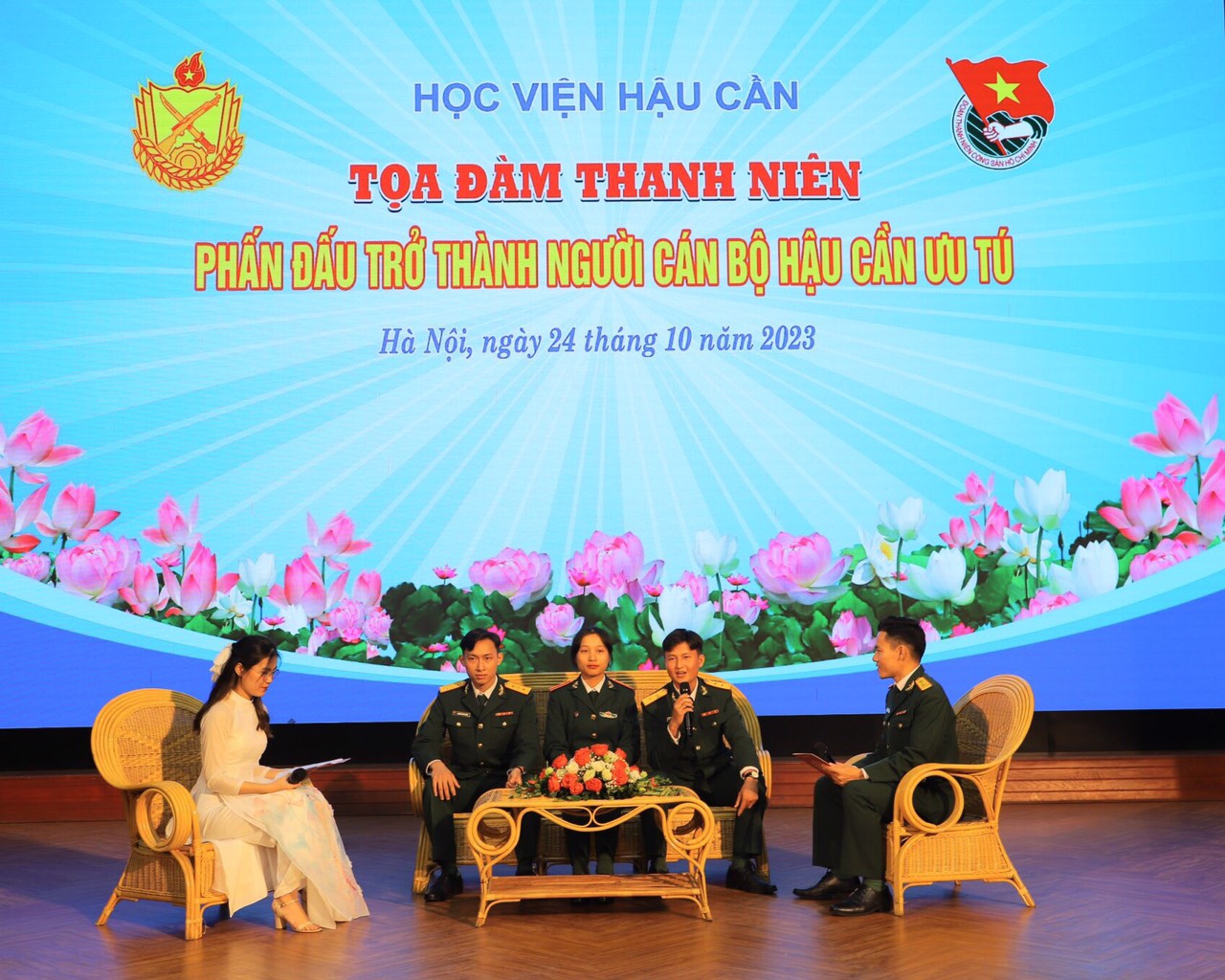 PHẤN ĐẤU TRỞ THÀNH NGƯỜI CÁN BỘ HẬU CẦN ƯU TÚ