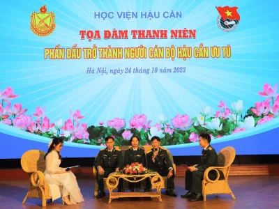 PHẤN ĐẤU TRỞ THÀNH NGƯỜI CÁN BỘ HẬU CẦN ƯU TÚ