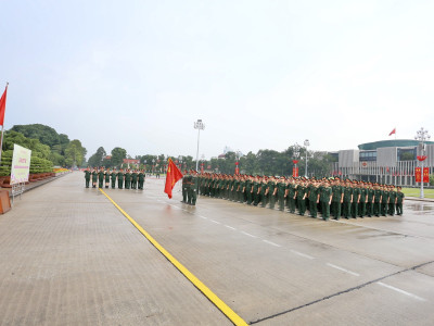 HỌC VIỆN HẬU CẦN TỔ CHỨC LỄ HỨA QUYẾT TÂM  CHO HỌC VIÊN ĐÀO TẠO SĨ QUAN HẬU CẦN CẤP PHÂN ĐỘI,  TRÌNH ĐỘ ĐẠI HỌC KHOÁ 30