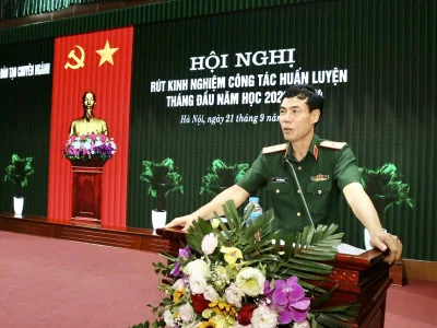 RÚT KINH NGHIỆM CÔNG TÁC HUẤN LUYỆN THÁNG ĐẦU  NĂM HỌC 2023 - 2024 Ở CÁC HỆ QUẢN LÝ HỌC VIÊN - HỌC VIỆN HẬU CẦN
