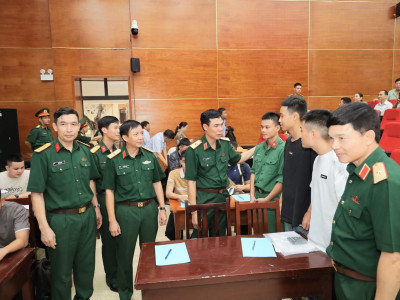 HỌC VIỆN HẬU CẦN - ĐỔI MỚI TRONG CÔNG TÁC ĐÓN SINH KHÓA 30 - ĐÀO TẠO SĨ QUAN HẬU CẦN CẤP PHÂN ĐỘI TRÌNH ĐỘ ĐẠI HỌC