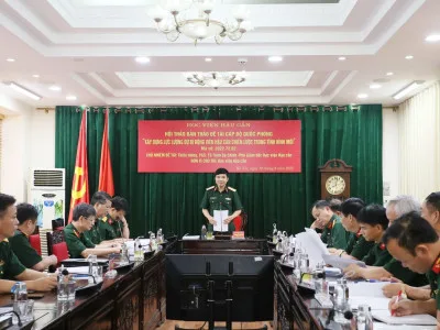 HỘI THẢO BẢN THẢO ĐỀ TÀI CẤP BỘ QUỐC PHÒNG
