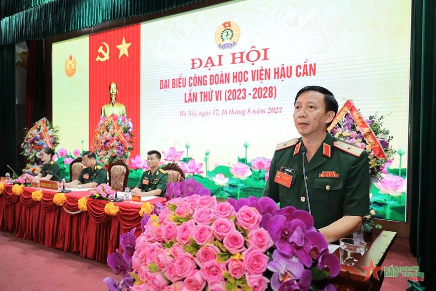 HỌC VIỆN HẬU CẦN KHƠI DẬY KHÁT VỌNG, KHẢ NĂNG, SỨC SÁNG TẠO CỦA ĐOÀN VIÊN CÔNG ĐOÀN