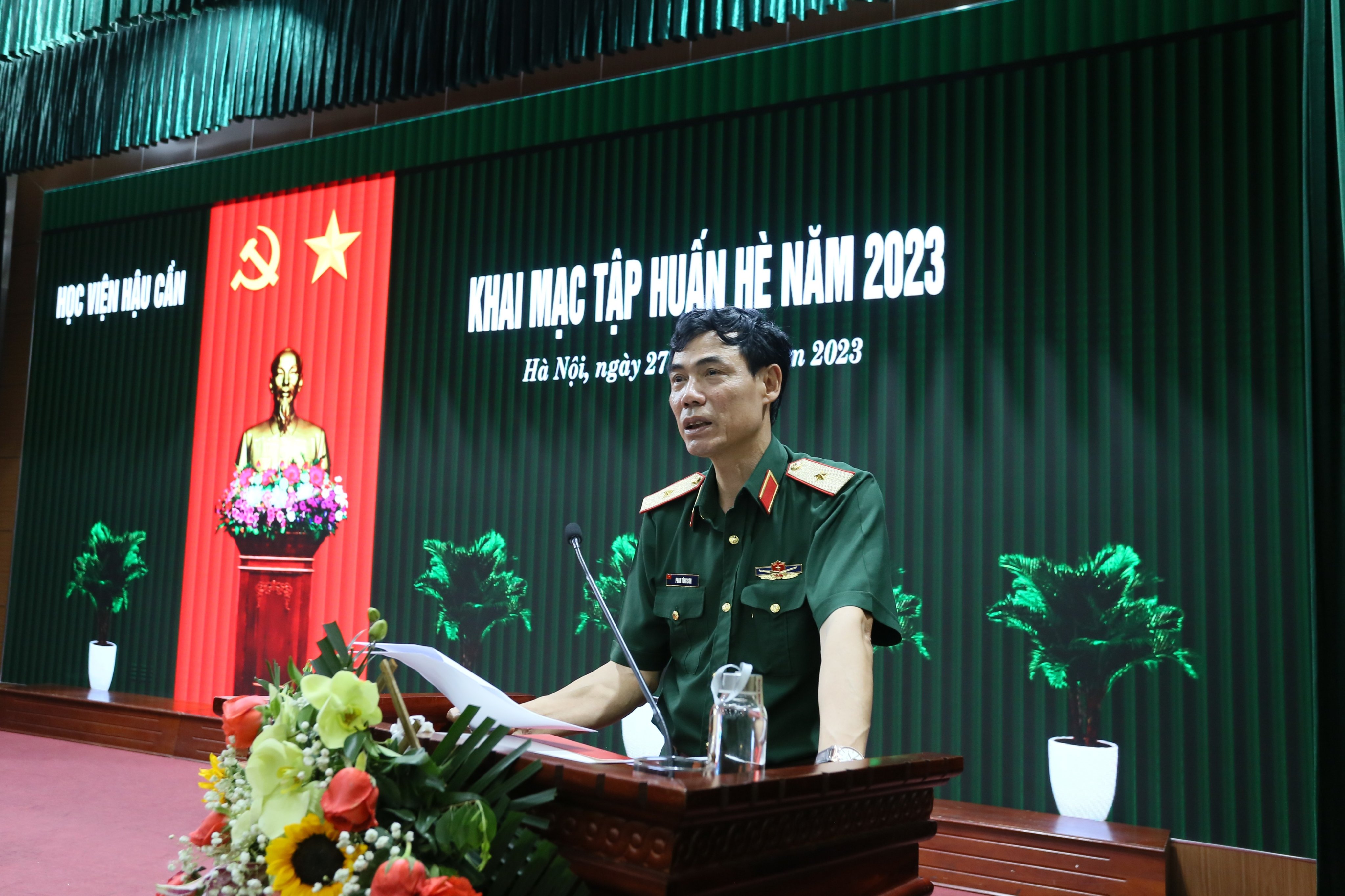 HỌC VIỆN HẬU CẦN TỔ CHỨC TẬP HUẤN HÈ NĂM 2023