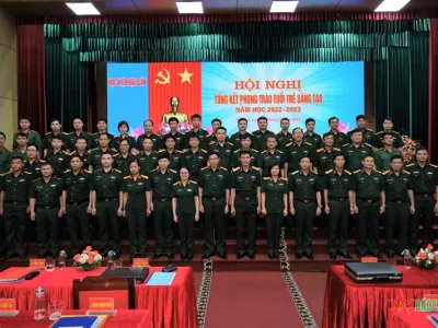 HỌC VIỆN HẬU CẦN TỔNG KẾT PHONG TRÀO TUỔI TRẺ SÁNG TẠO NĂM HỌC 2022-2023