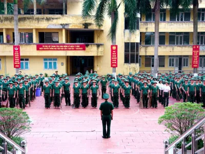 TIỂU ĐOÀN 3 RA QUÂN TỔNG VỆ SINH ĐƠN VỊ HƯỞNG ỨNG NGÀY MÔI TRƯỜNG THẾ GIỚI NĂM 2023