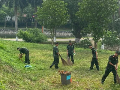 TIỂU ĐOÀN 1 RA QUÂN DỌN DẸP VỆ SINH ĐƠN VỊ HƯỞNG ỨNG NGÀY QUỐC TẾ ĐA DẠNG SINH HỌC, NGÀY MÔI TRƯỜNG, NGÀY ĐẠI DƯƠNG THẾ GIỚI NĂM 2023