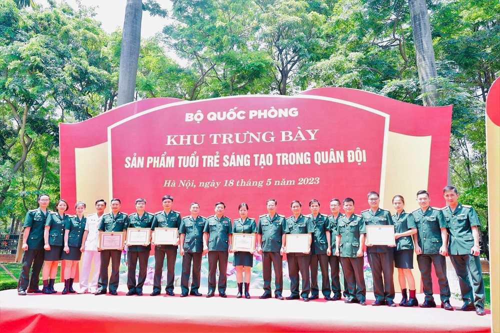 HỌC VIỆN HẬU CẦN ĐẠT THÀNH TÍCH CAO THAM GIA GIẢI THƯỞNG TUỔI TRẺ SÁNG TẠO TRONG QUÂN ĐỘI LẦN THỨ 23