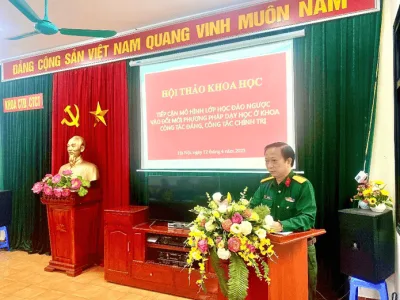 KHOA CTĐ, CTCT HƯỞNG ỨNG NGÀY KHOA HỌC  VÀ CÔNG NGHỆ VIỆT NAM 18/5