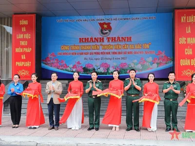 HỌC VIỆN HẬU CẦN VÀ ĐOÀN THANH NIÊN CỘNG SẢN HỒ CHÍ MINH QUẬN LONG BIÊN TĂNG CƯỜNG PHỐI HỢP HOẠT ĐỘNG CÔNG TÁC ĐOÀN