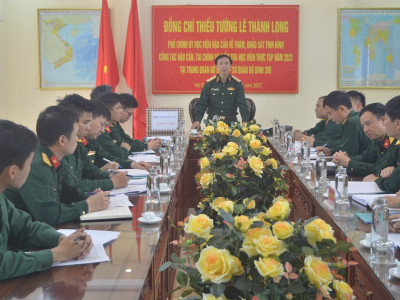 KẾT QUẢ KIỂM TRA HỌC VIÊN KHÓA 16 - ĐÀO TẠO CBHC CẤP CHIẾN THUẬT, CHIẾN DỊCH; KHÓA 25, 26 - ĐÀO TẠO SQHC CẤP PHÂN ĐỘI TRÌNH ĐỘ ĐẠI HỌC ĐI THỰC TẬP TỐT NGHIỆP NĂM HỌC 2022 - 2023