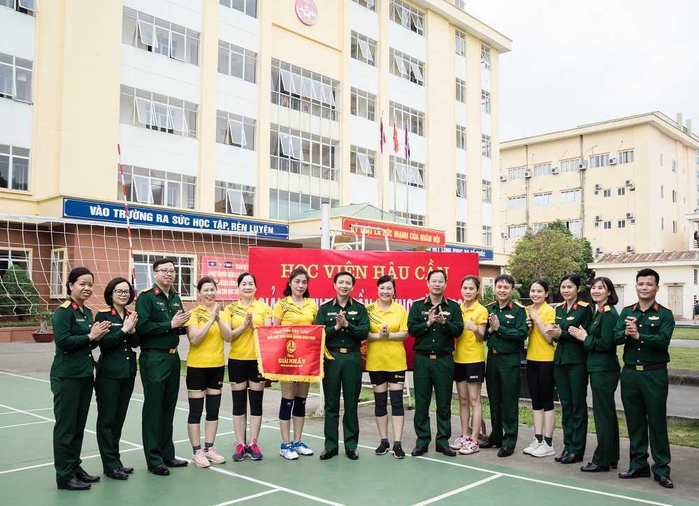 GIẢI THỂ THAO QUẦN CHÚNG HỌC VIỆN HẬU CẦN NĂM 2023 KẾT THÚC TỐT ĐẸP