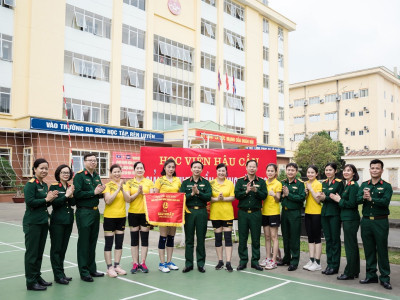 GIẢI THỂ THAO QUẦN CHÚNG HỌC VIỆN HẬU CẦN NĂM 2023 KẾT THÚC TỐT ĐẸP