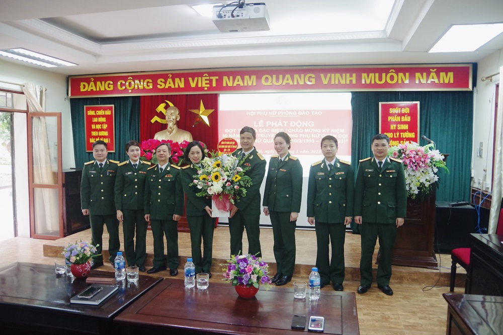 HỘI PHỤ NỮ PHÒNG ĐÀO TẠO PHÁT ĐỘNG ĐỢT THI ĐUA ĐẶC BIỆT  VÀ TỔ CHỨC CÁC HOẠT ĐỘNG PHONG TRÀO TRỌNG TÂM  TRONG THÁNG 3 NĂM 2023