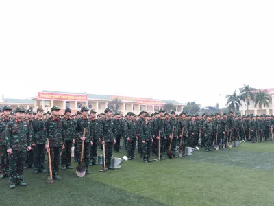 HỌC VIỆN HẬU CẦN TỔ CHỨC TẾT TRỒNG CÂY XUÂN QUÝ MÃO NĂM 2023