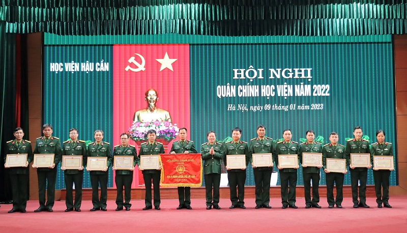 HỌC VIỆN HẬU CẦN TỔ CHỨC HỘI NGHỊ QUÂN CHÍNH NĂM 2022