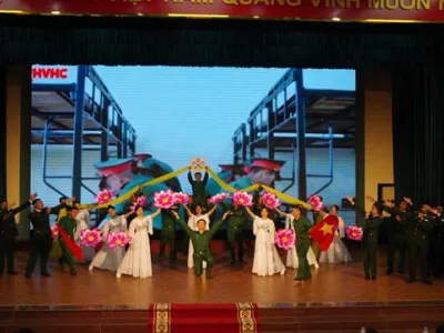 TIỂU ĐOÀN 1 TỔ CHỨC THÀNH CÔNG HỘI THI HÁT CÁC BÀI HÁT QUY ĐỊNH TRONG QUÂN ĐỘI, NGÀNH HẬU CẦN VÀ TRUYỀN THỐNG HỌC VIỆN HẬU CẦN