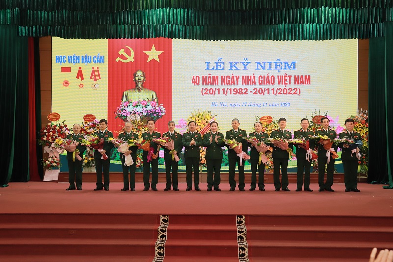 HỌC VIỆN HẬU CẦN KỶ NIỆM 40 NĂM NGÀY NHÀ GIÁO VIỆT NAM