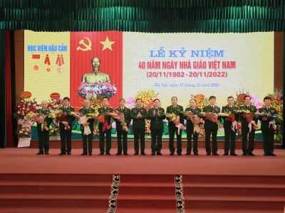 HỌC VIỆN HẬU CẦN KỶ NIỆM 40 NĂM NGÀY NHÀ GIÁO VIỆT NAM