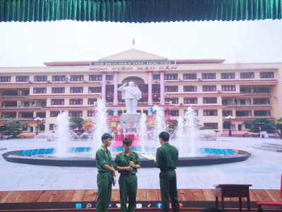 HOẠT ĐỘNG CHÀO MỪNG VÀ HƯỞNG ỨNG NGÀY PHÁP LUẬT TẠI TIỂU ĐOÀN 4 - HỌC VIỆN HẬU CẦN