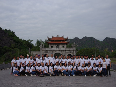 CÔNG ĐOÀN - PHỤ NỮ PHÒNG ĐÀO TẠO, HỌC VIỆN HẬU CẦN  TỔ CHỨC SINH HOẠT CHÍNH TRỊ NGOẠI KHÓA TẠI CỐ ĐÔ HOA LƯ VÀ VƯỜN QUỐC GIA CÚC PHƯƠNG TỈNH NINH BÌNH