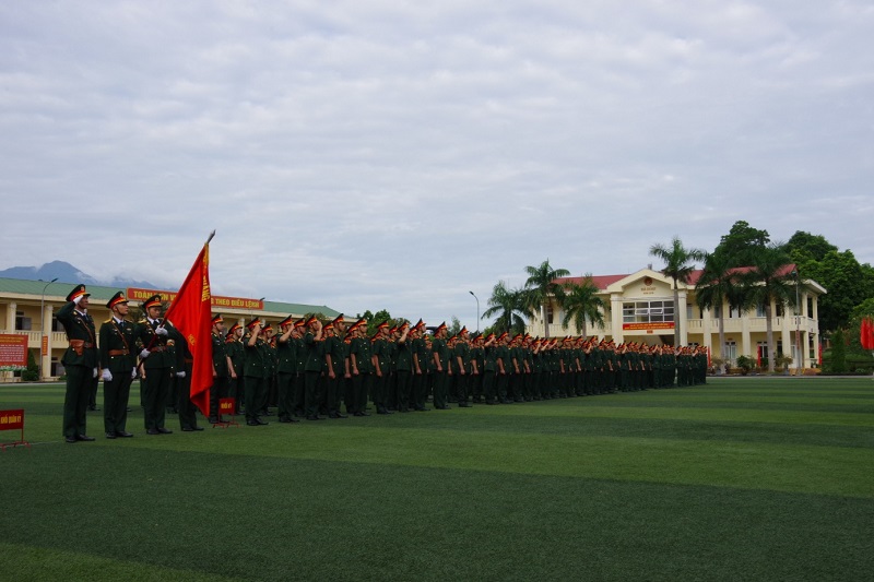 LỄ KHAI GIẢNG KHÓA 29 ĐÀO TẠO SĨ QUAN HẬU CẦN CẤP PHÂN ĐỘI TRÌNH ĐỘ ĐẠI HỌC