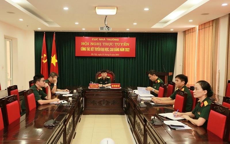THÔNG BÁO ĐIỂM TRÚNG TUYỂN VÀ HƯỚNG DẪN XÁC NHẬN NHẬP HỌC TRỰC TUYẾN ĐÀO TẠO SĨ QUAN HẬU CẦN CẤP PHÂN ĐỘI TRÌNH ĐỘ ĐẠI HỌC NĂM 2022