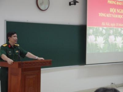 PHÒNG ĐÀO TẠO TỔ CHỨC HỘI NGHỊ TỔNG KẾT  NĂM HỌC 2021 – 2022