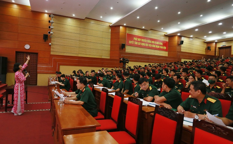 HỌC VIỆN HẬU CẦN TỔ CHỨC TẬP HUẤN HÈ 2022