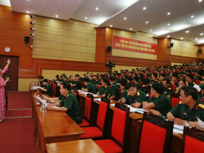 HỌC VIỆN HẬU CẦN TỔ CHỨC TẬP HUẤN HÈ 2022