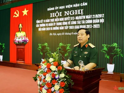 HỌC VIỆN HẬU CẦN THỰC HIỆN TỐT CÔNG TÁC TÀI CHÍNH TRONG CÁC NHIỆM VỤ